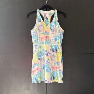 Fila Tie Breaker Patel Tie Dye Tennis Dress Size Medium- EUC